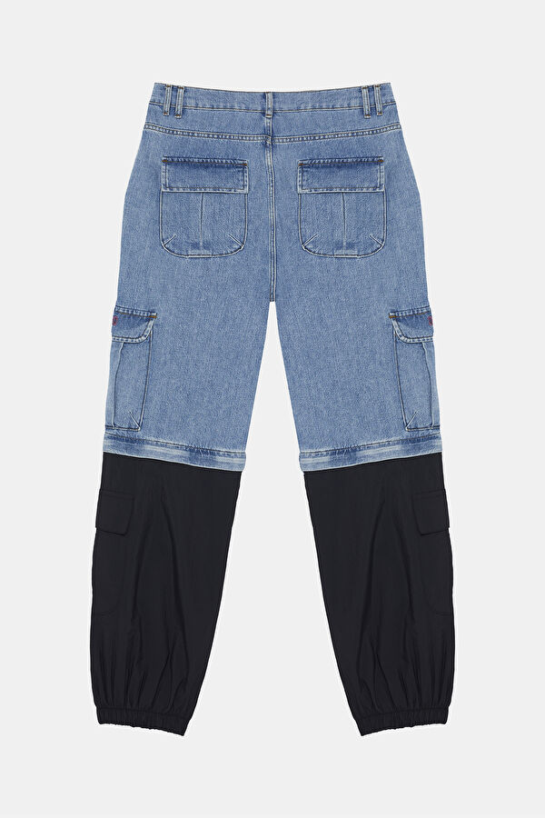 Blue Skinny Jeans Men's Trousers 2