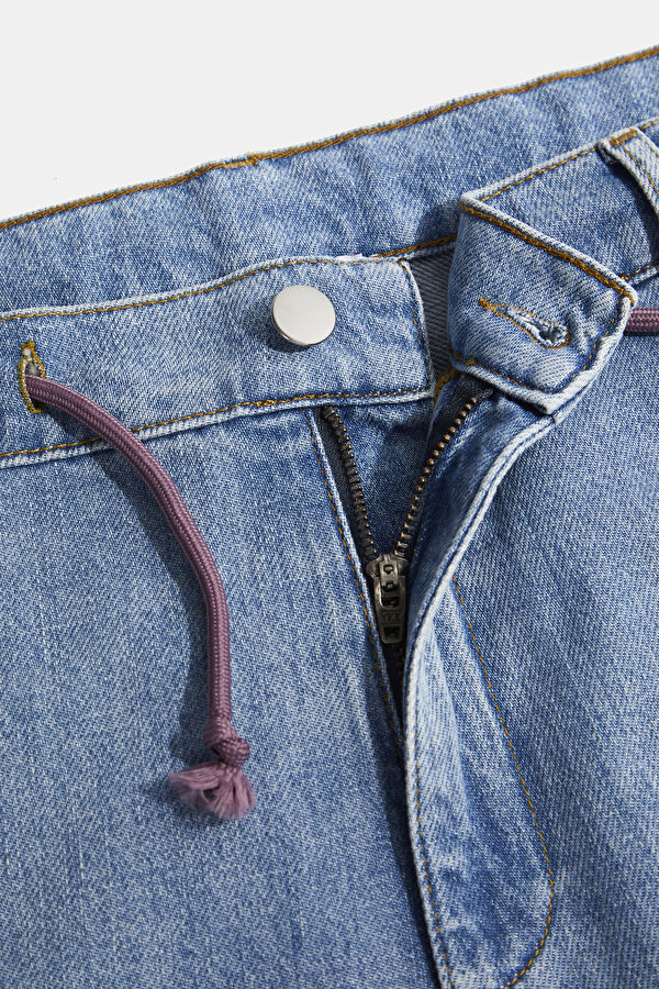 Blue Skinny Jeans Men's Trousers 3