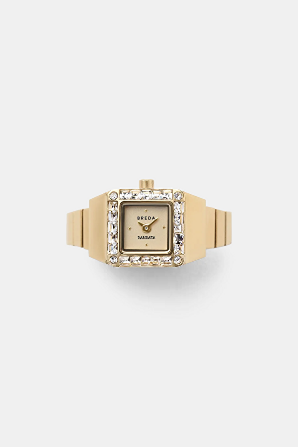 Dalmata 1748B Gold Ring Altın Yüzük Saat