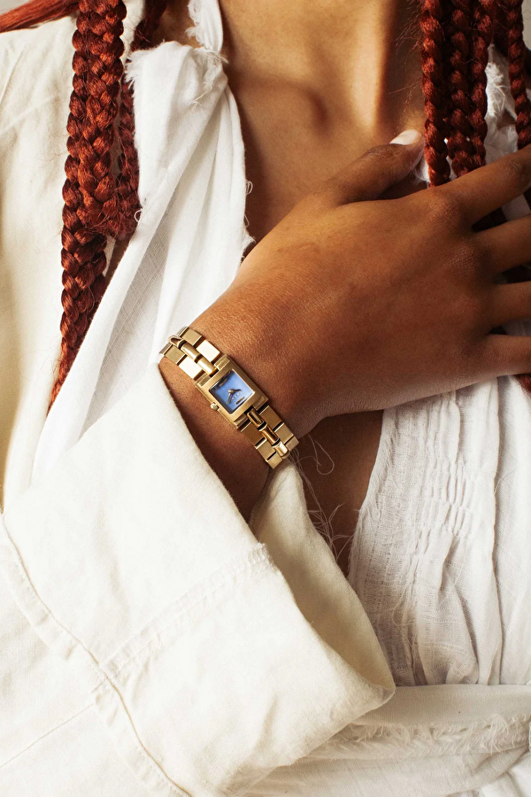 Relic Gold And Metal Bracelet Saat 16 mm 5
