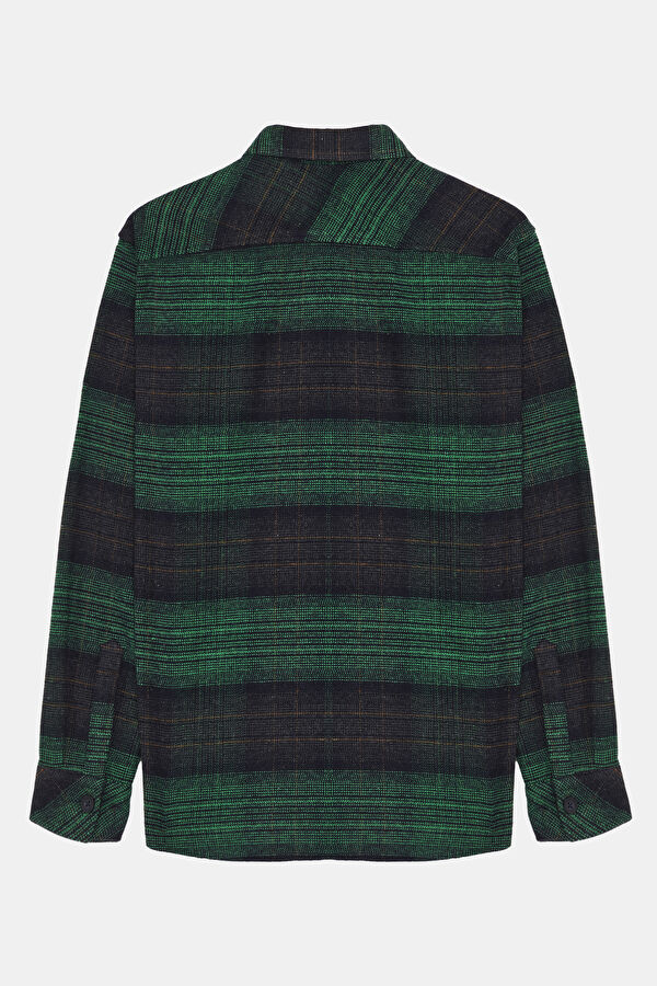 Multicolored Plaid Regular Men's Shirt 2