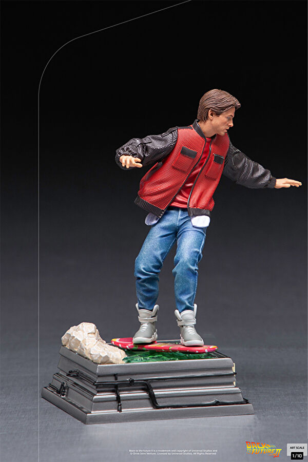 Back To The Future 2 - Marty McFly on Hoverboard Limited Edition Heykel 6