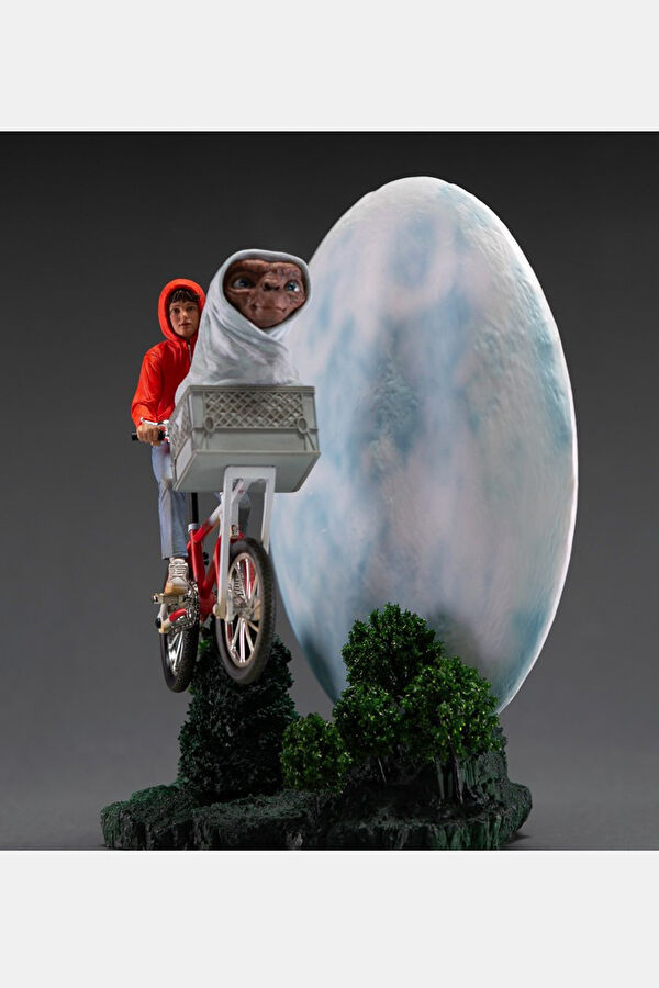 E.T. the Extra-Terrestrial - E.T. and Elliott Deluxe Limited Edition Heykel (LED Işıklı) 4