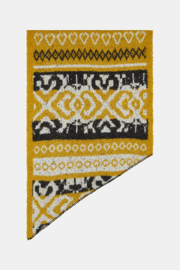 Multicolor Design Filled Weft