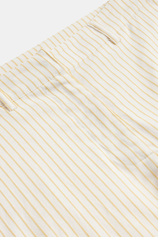 Yellow Women's Straight Leg Trousers 3