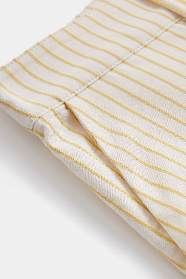 Yellow Women's Straight Leg Trousers 4