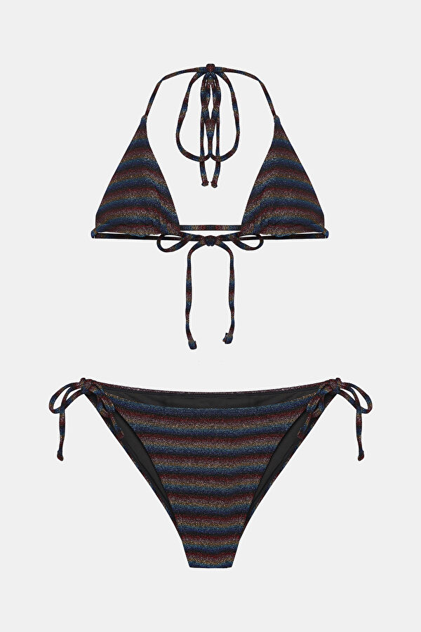 Çok Renkli Desenli Bikini