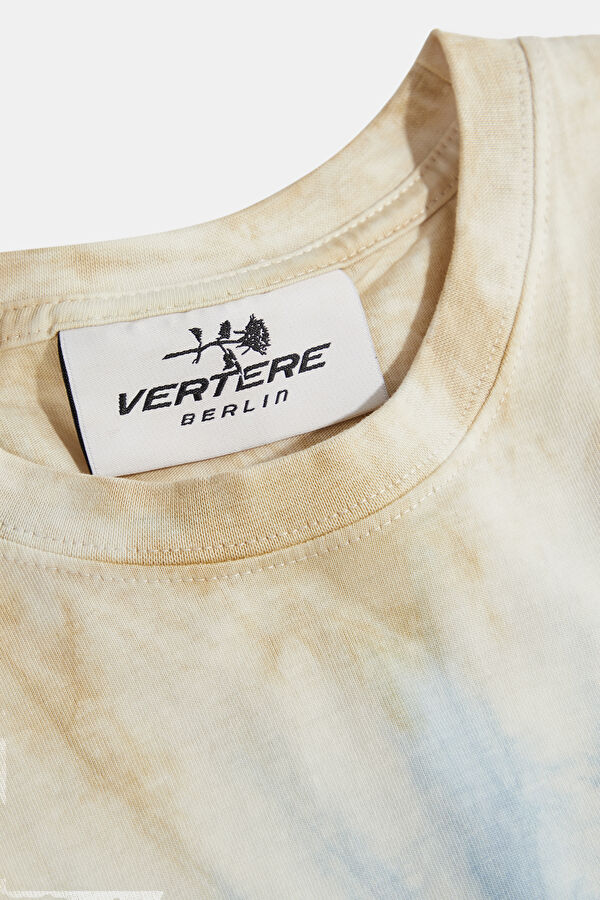 Groove Generator Oversize Çok Renkli Bisiklet Yaka Baskılı Erkek T-Shirt 5