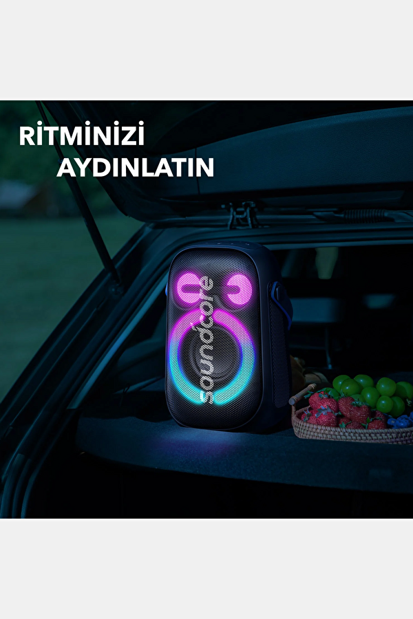 Soundcore Rave Neo 2 Party Hoparlör Siyah 5