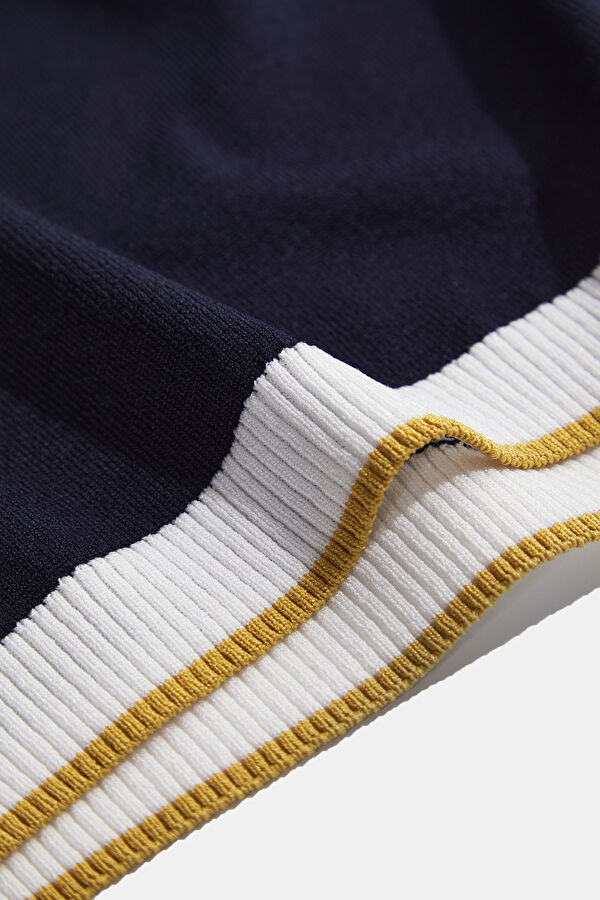 Lacivert Polo Yaka T-Shirt 5