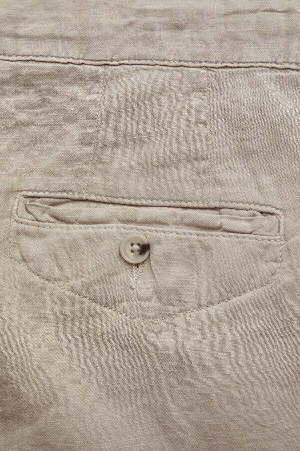 Relax Fit Beige Trousers 8