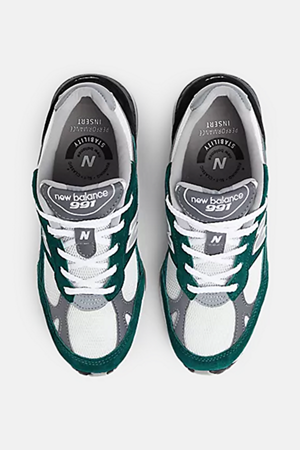 NB 991 Lifestyle Yeşil Kadın Spor Ayakkabı 4