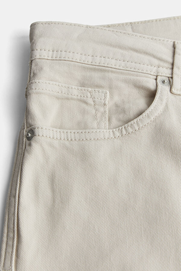 Stone Slim Fit Organic Cotton Men's Trousers 6