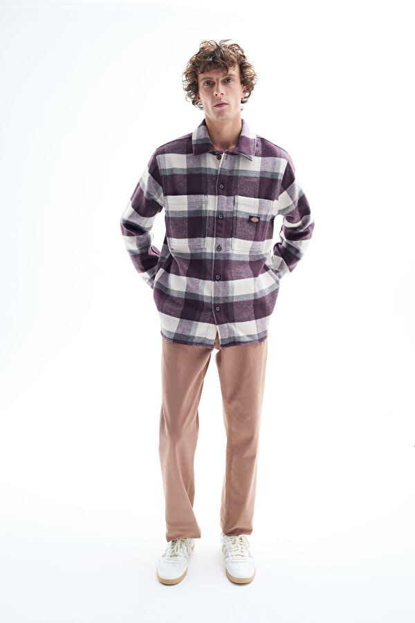 Light Brown Slim Fit Organic Cotton Men's Trousers