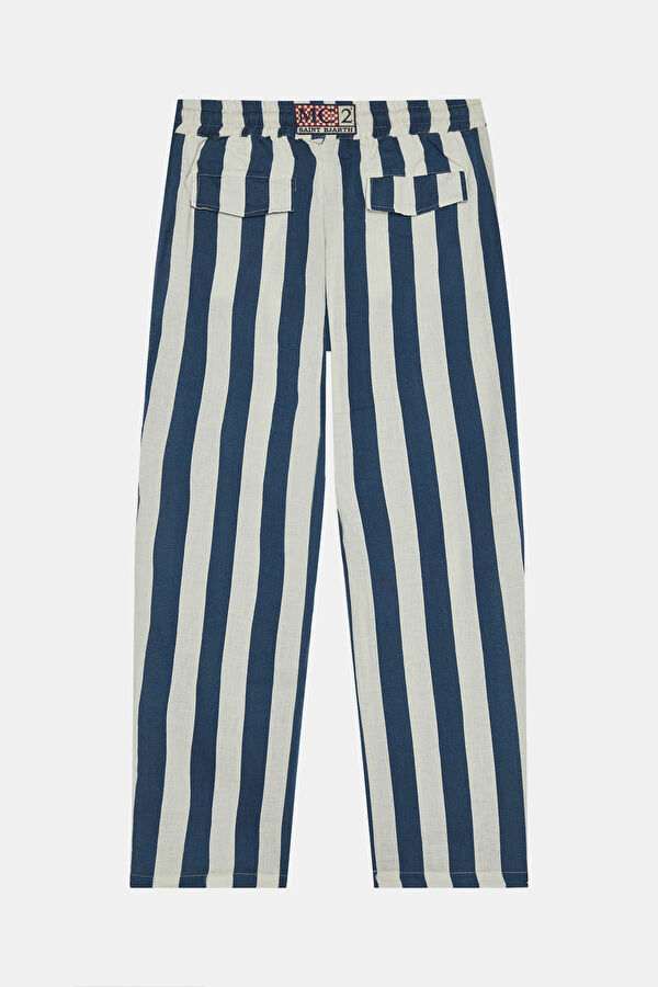 Mavi Straight Keten Erkek Pantolon 4
