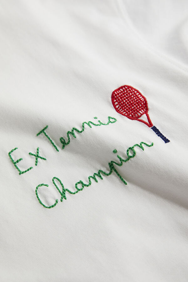 Beyaz T-Shirt 4