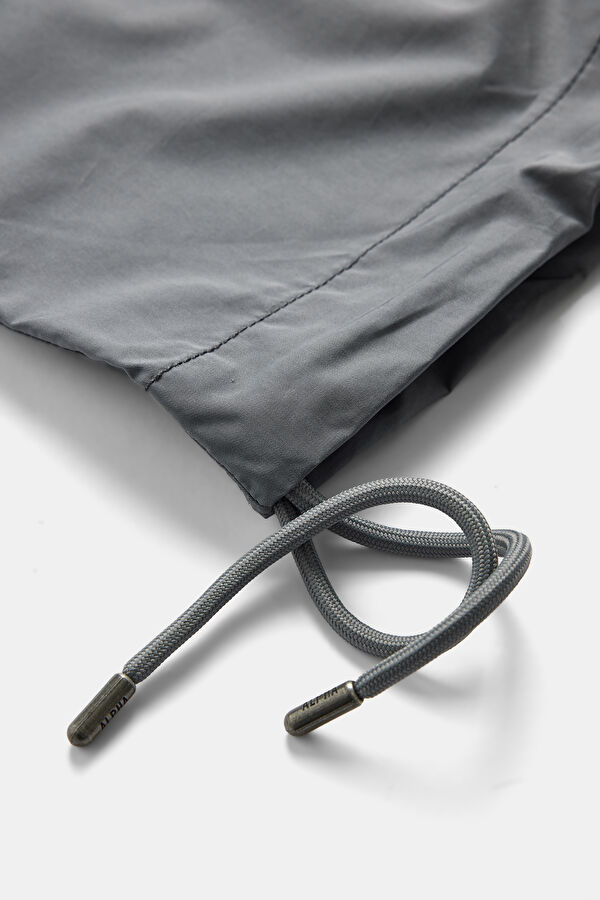 Relax Fit Grey Wide Leg Men's Trousers 9