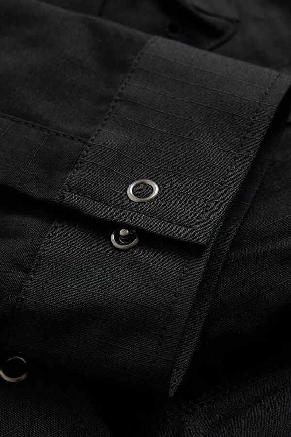 Black Men's Shirt 9