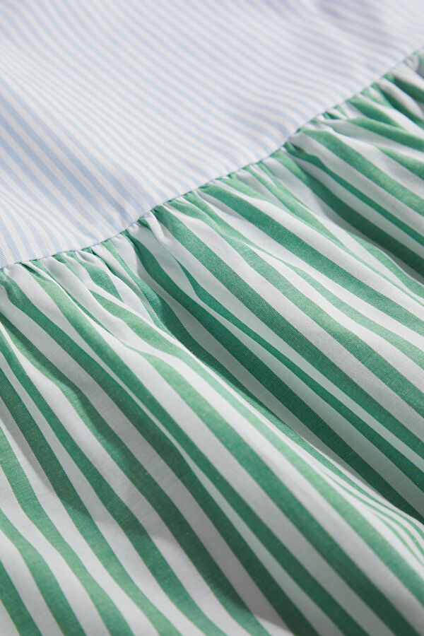 Colorful Striped Mini Dress for Women 6
