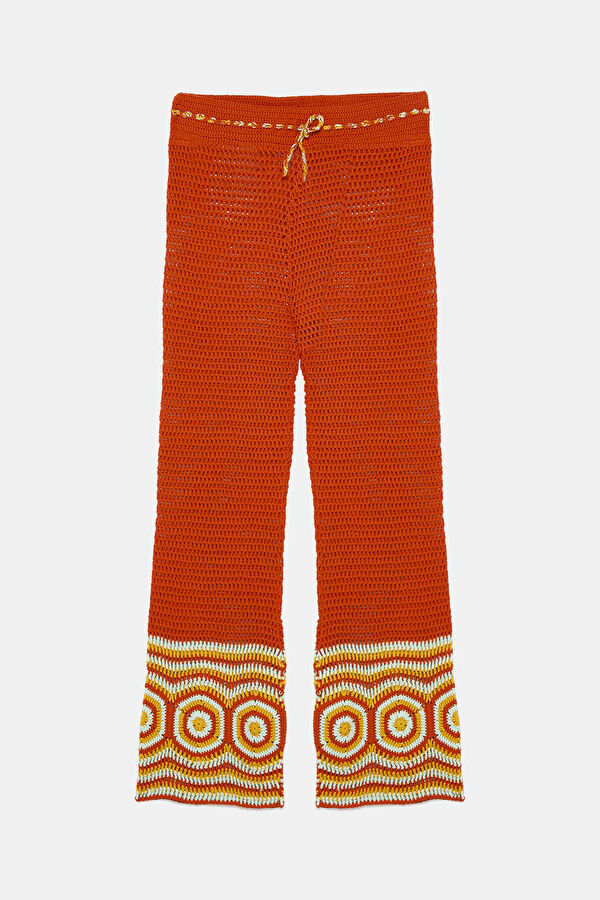 Colorful Wide-Leg Women's Trousers