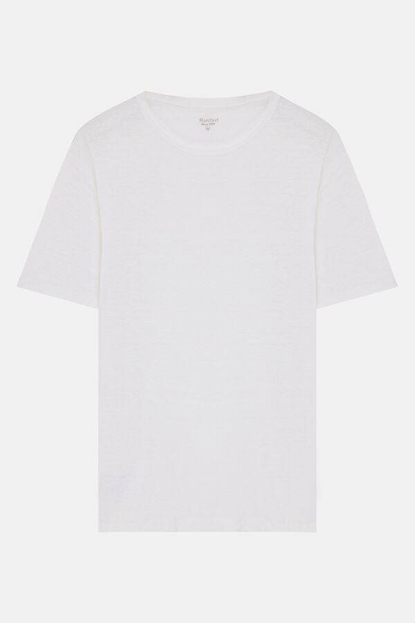 Relax Mold White Crew Neck T-Shirt