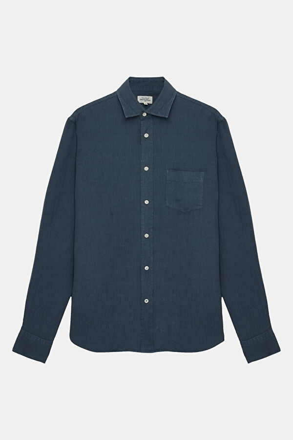 Navy Blue Shirt