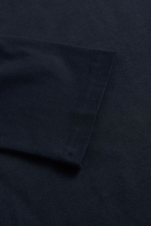 Navy Blue Printed Tshirt 5