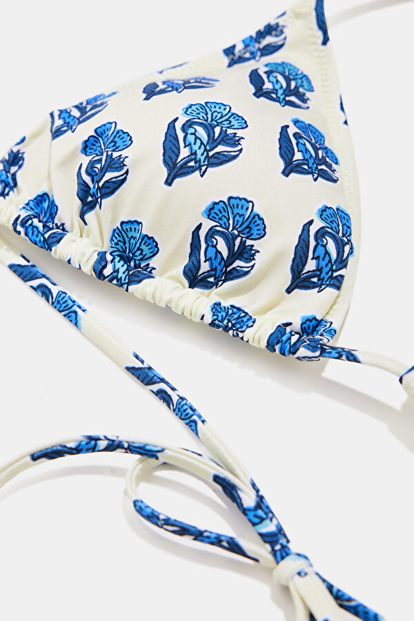 Beyaz Desenli Bikini 3