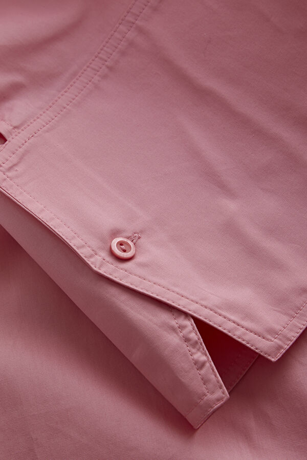 Pink Shirt Women's Dress 4