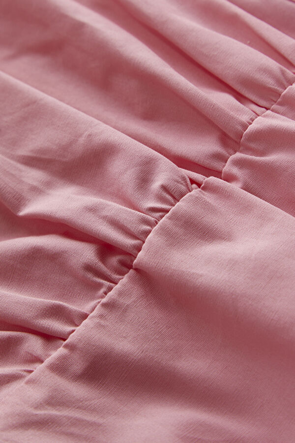 Pink Shirt Women's Dress 5