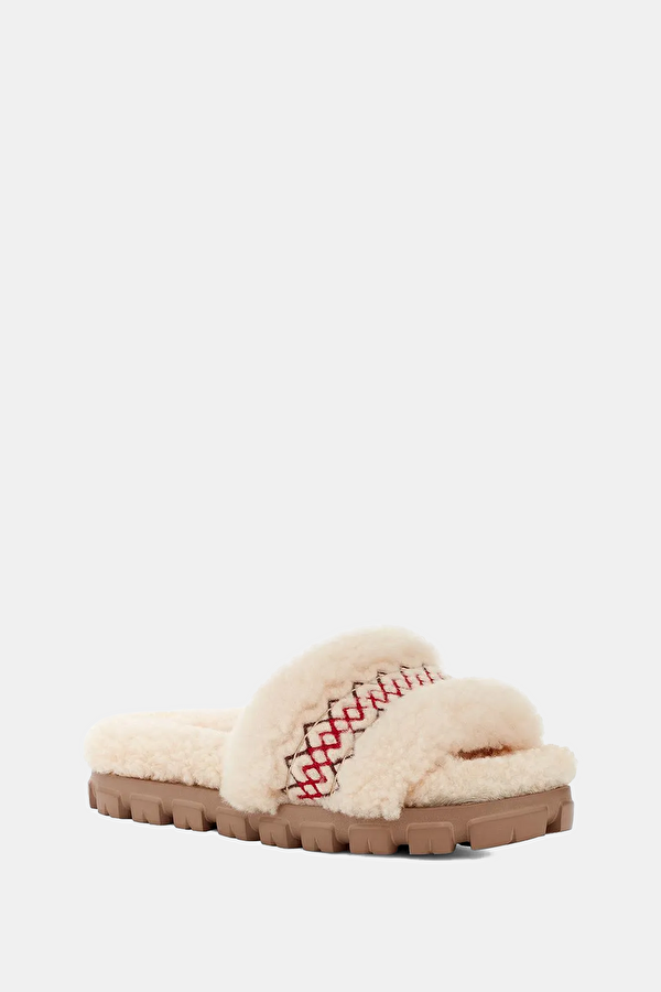 W Cozetta Braid Cream Women's Slippers 2