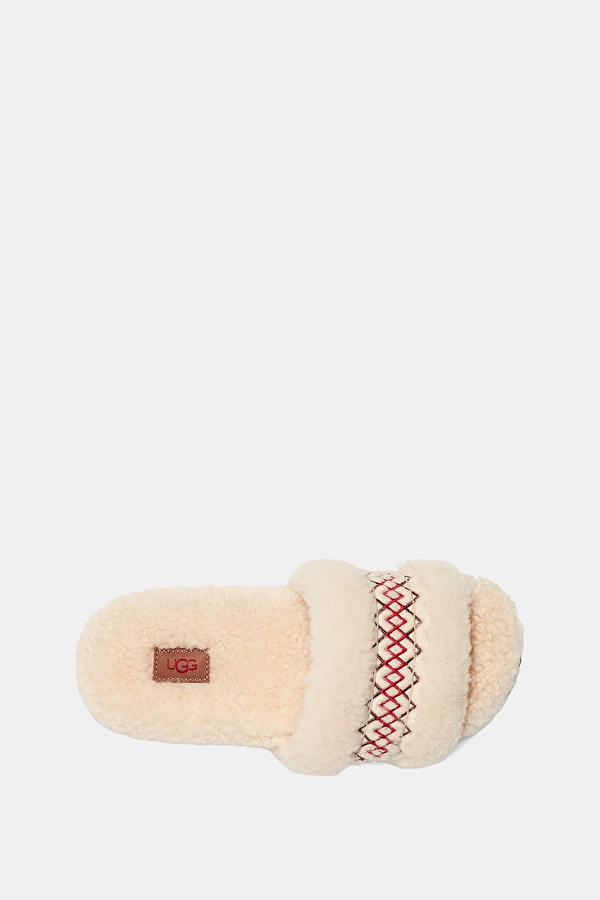 W Cozetta Braid Cream Women's Slippers 5