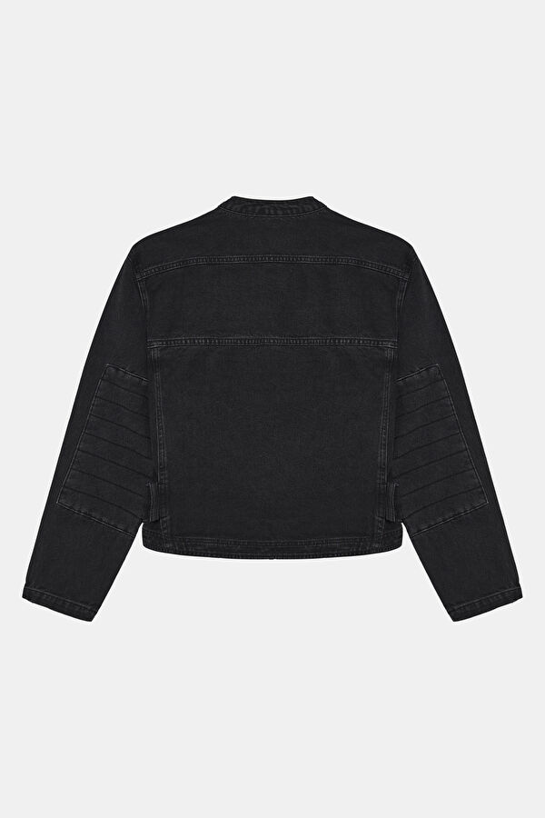Grey Zip-Up Women's Jacket 2