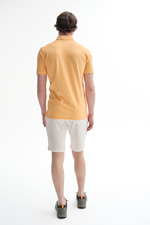Light Orange Polo Neck Tshirt 2