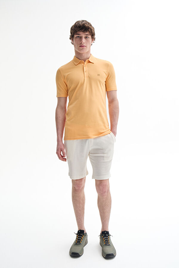 Light Orange Polo Neck Tshirt 3