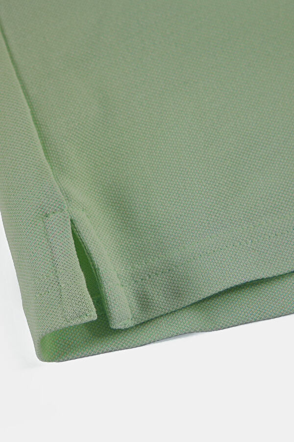 Light Green Polo Neck T-Shirt 9