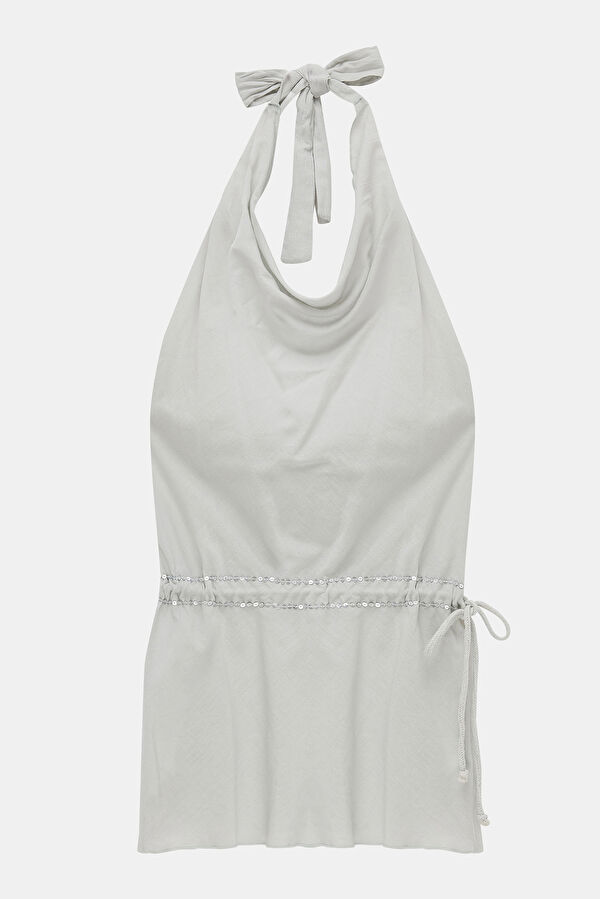 Grey Mini Women's Dress