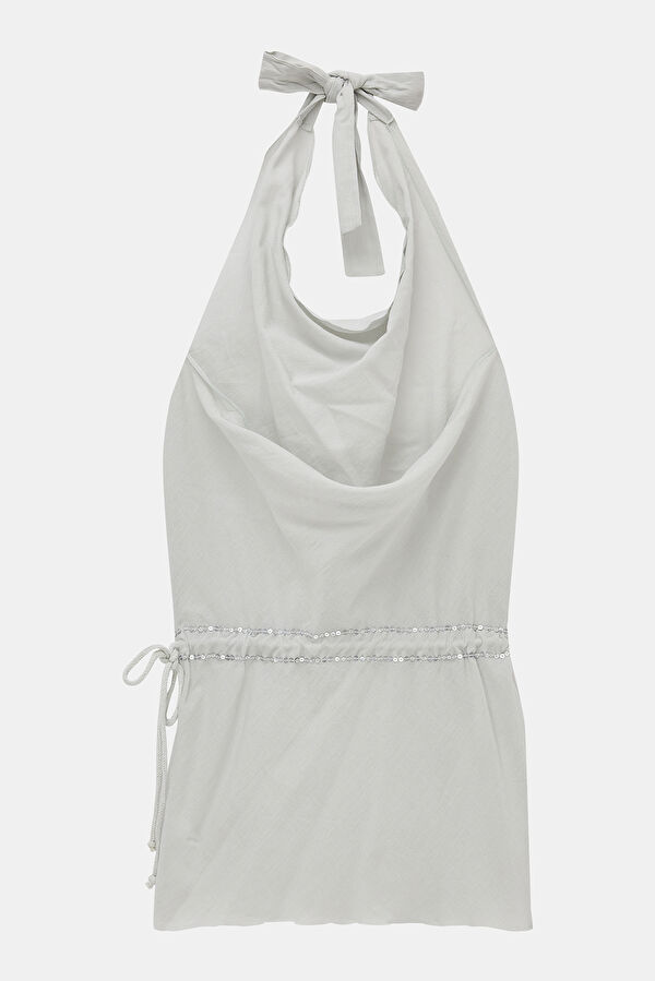 Grey Mini Women's Dress 2