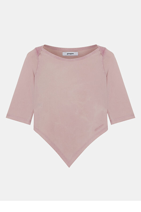 Açık Pembe O Yaka T-Shirt