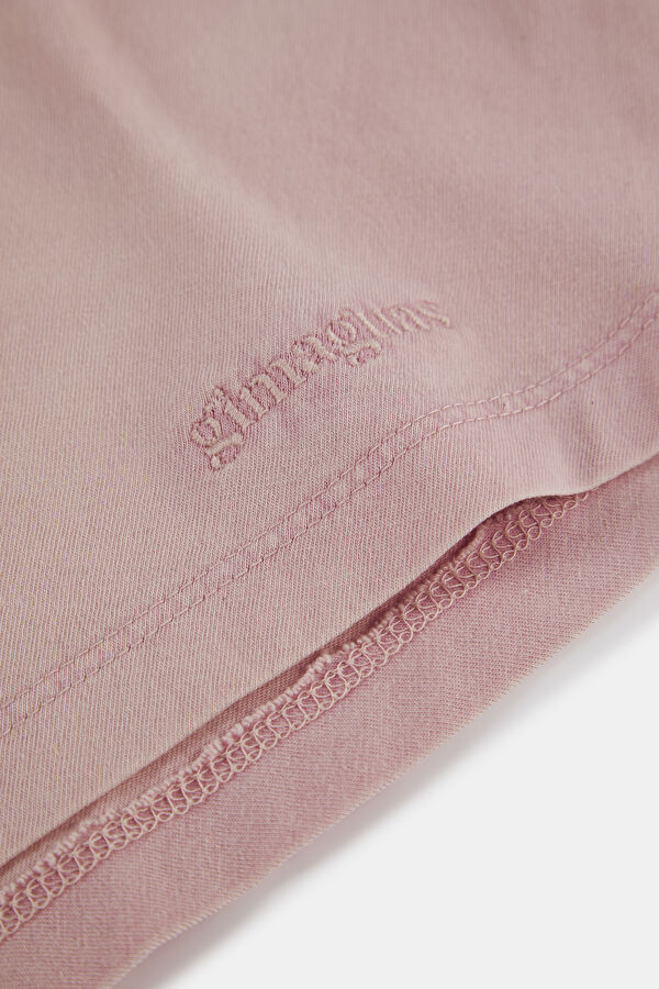 Açık Pembe O Yaka T-Shirt 5