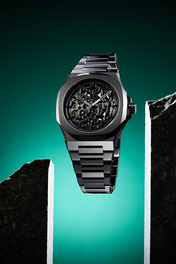 Gun Metal Kol Saati 6