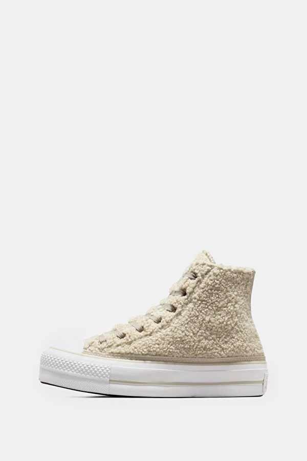 Chuck Taylor Bej Kadın Spor Ayakkabı 5