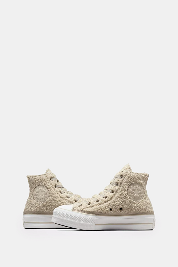 Chuck Taylor Bej Kadın Spor Ayakkabı 8