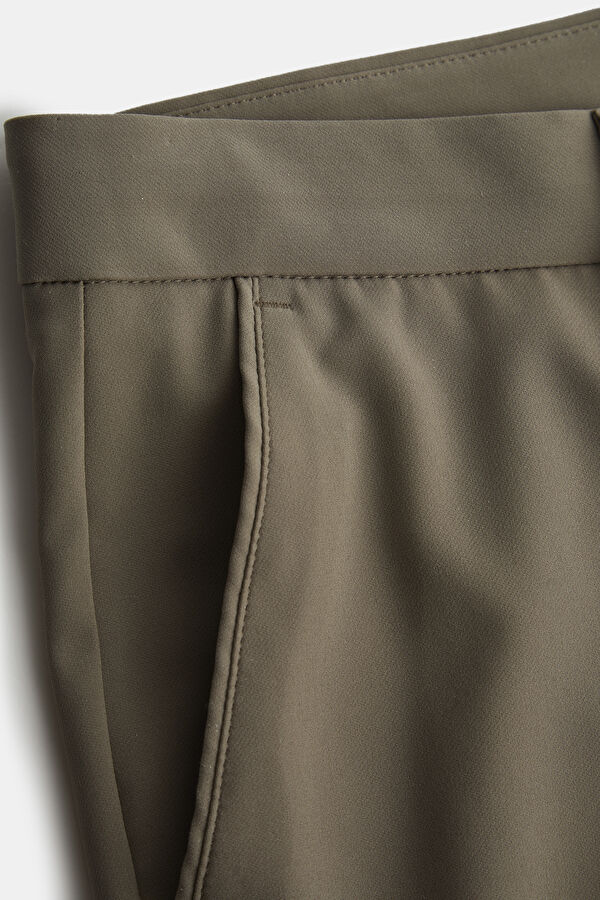 Camel Boru Paça Erkek Pantolon 4