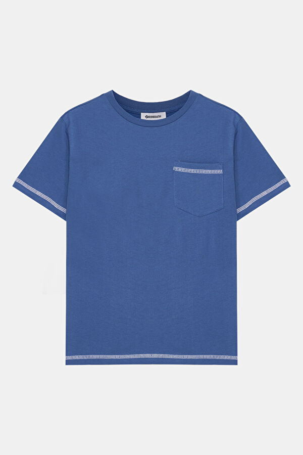 Mavi Bisiklet Yaka Çocuk T-Shirt 2