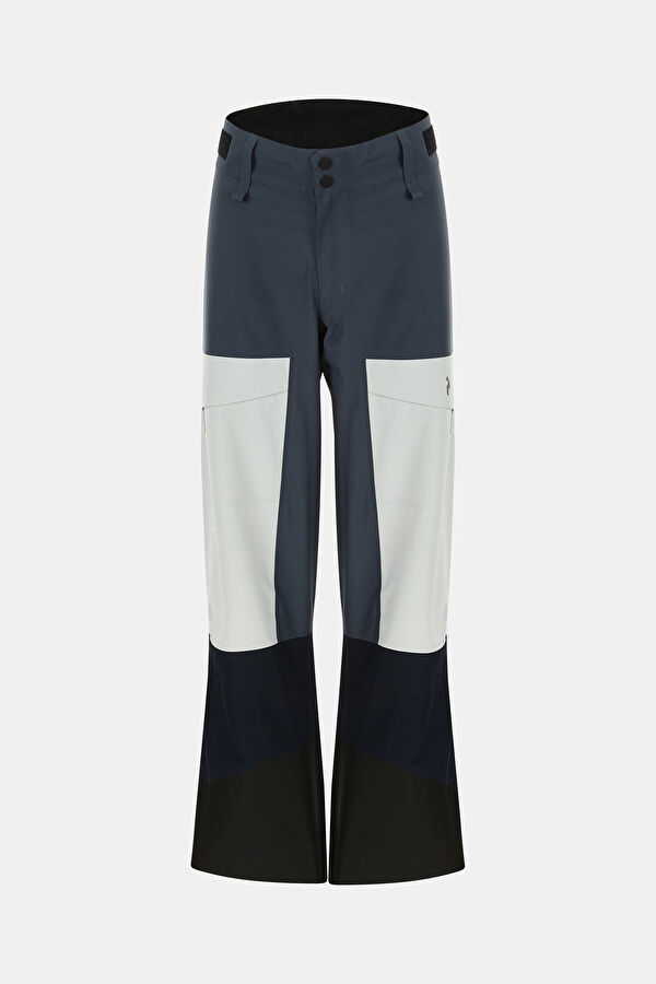 Navy Blue Straight Leg Women's Trousers