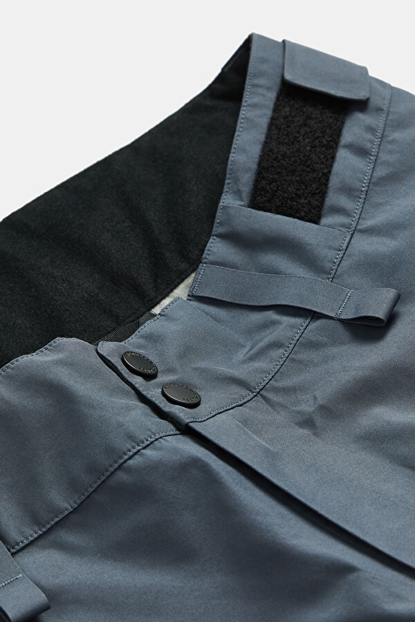 Navy Blue Straight Leg Women's Trousers 3
