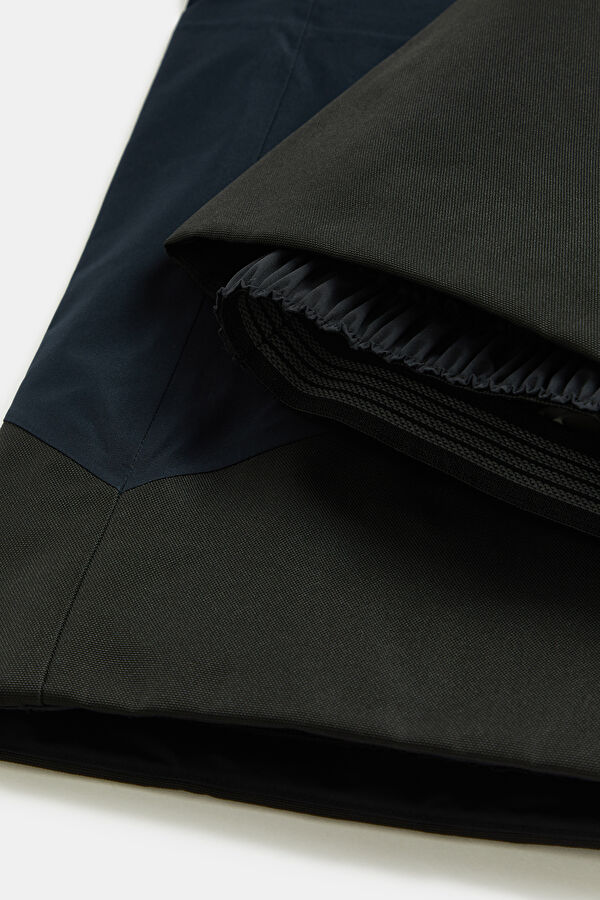 Navy Blue Straight Leg Women's Trousers 4