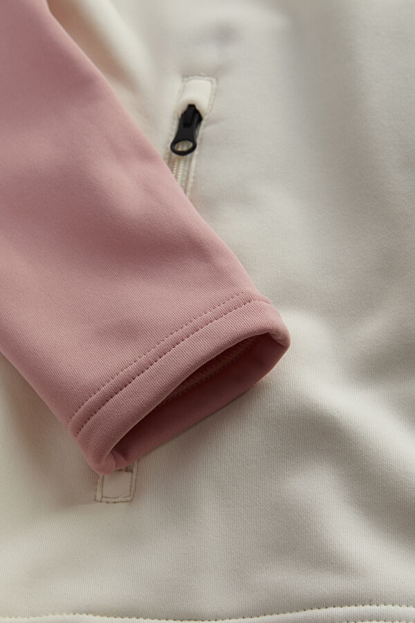 Beyaz Kapuşonlu Sweatshirt 4