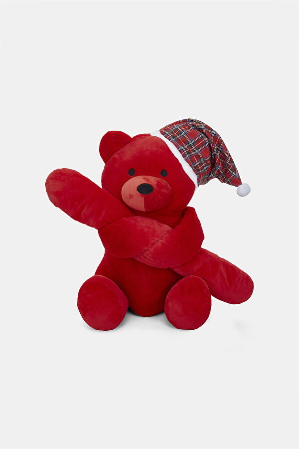 Large Yılbaşı Şapkalı Kırmızı 70 cm